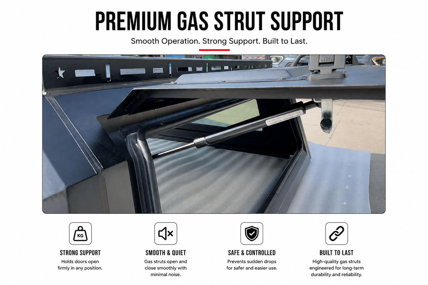 Blackridge Overland Truck Bed Cap | Modular | 5' Bed | Tacoma 2016-2023