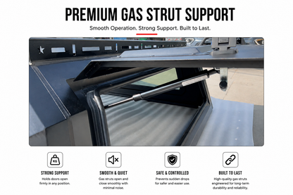 Blackridge Overland Truck Bed Cap | Modular | 5' Bed | Tacoma 2016-2023
