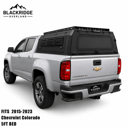 Aluminum Truck Bed Cap | Modular | 5' Bed | Chevrolet Colorado 2015-2023