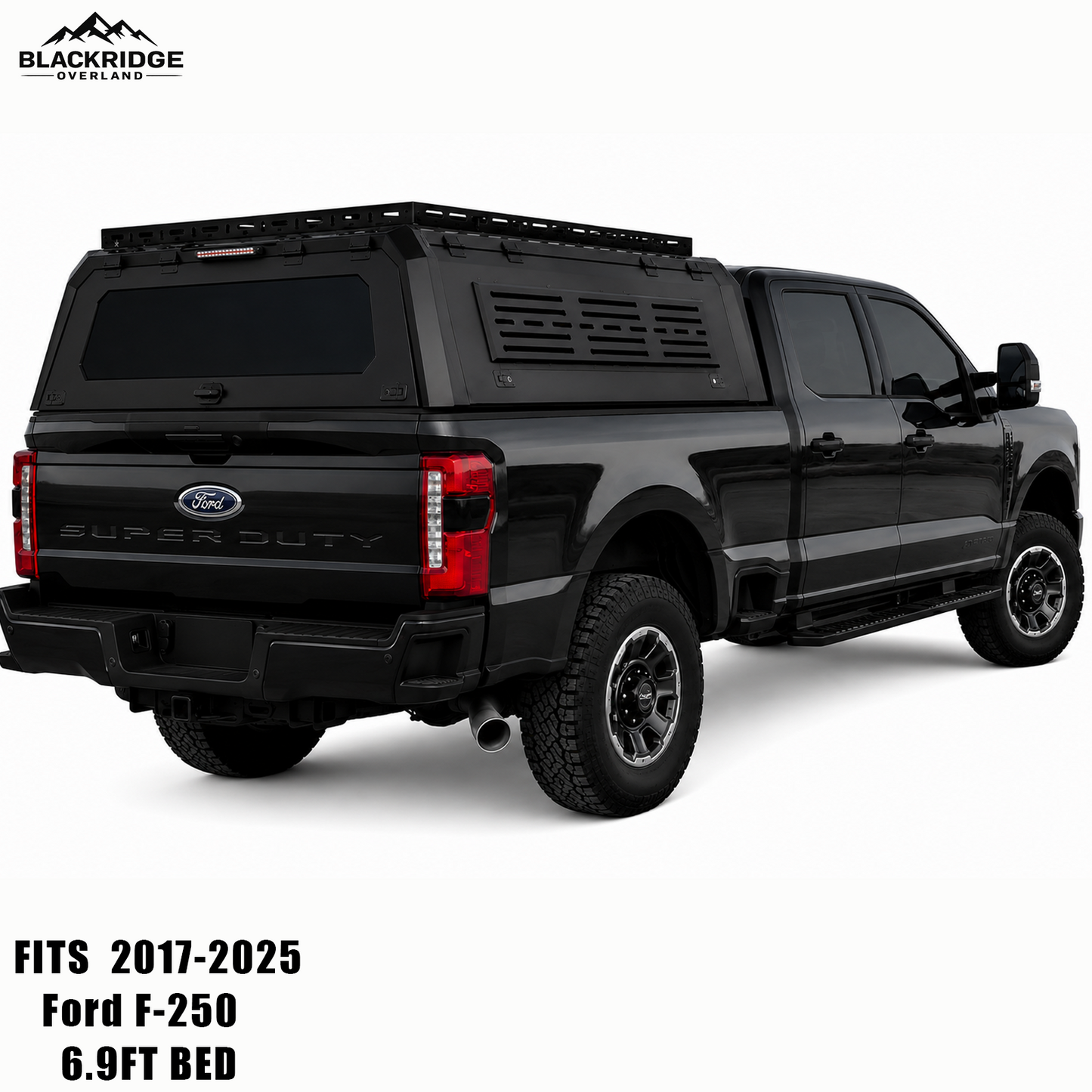 Blackridge Overland Truck Bed Cap | Modular | 6.9' Bed | Ford F-250 2017-2025