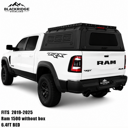 Blackridge Truck Bed Cap | Ram 1500 2019-2025 | 6.4' Bed | No RamBox