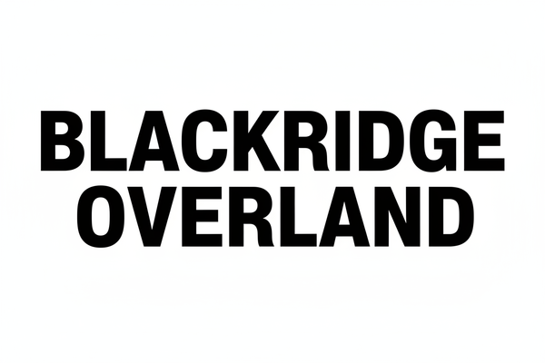 BLACKRIDGE OVERLAND 满幅Logo